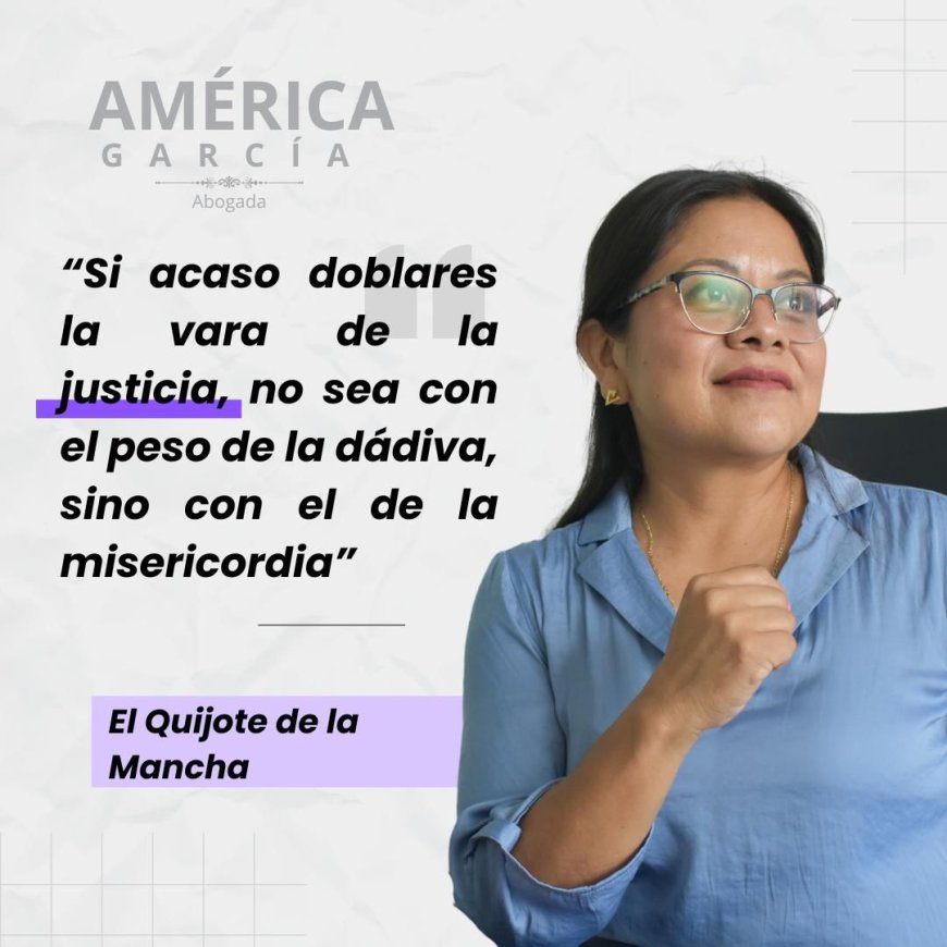 La justicia no debe inclinarse ante intereses personales, influencias políticas ni beneficios económicos. Su única guía debe ser la ley, la verdad y la equidad.